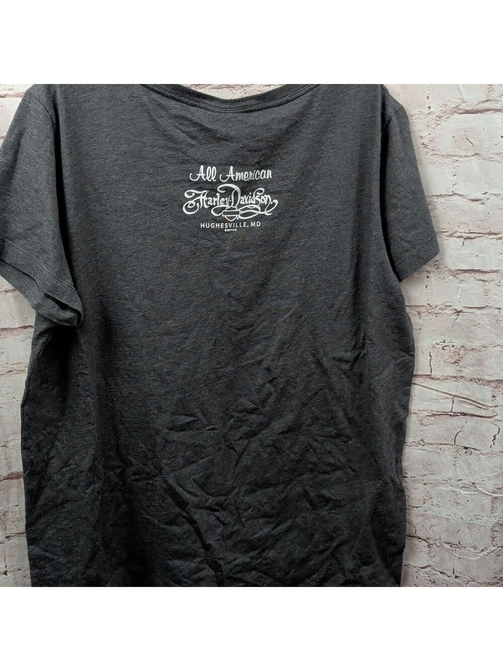Harley-Davidson Gray T-Shirt XL Like New - Picture 5 of 6
